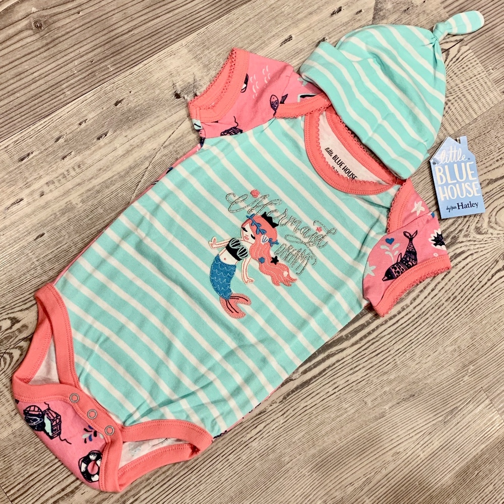 Little Blue House by Hatley Mermaid Set